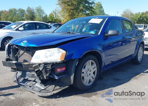 2014 Dodge Avenger Se z USA, uszkodzony, nr VIN 1C3CDZABXEN189700